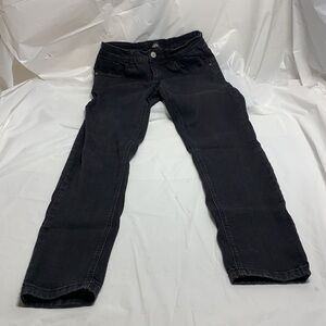 WOMEN’S ZLZ Denim Black Straight leg Jean Size 30W